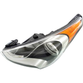 HYUNDAI VELOSTER HEAD LAMP ASSEMBLY LEFT (Driver Side) (WO/TURBO)(WO/PROJECTOR) **CAPA** OEM#921012V000 2012-2017 PL# HY2502168C