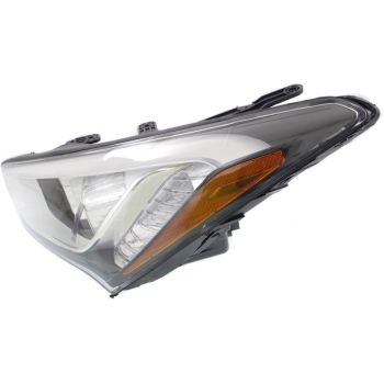HYUNDAI SANTA FE SPORT (2.0/2.4L) HEAD LAMP ASSEMBLY LEFT (Driver Side) (HALOGEN) **CAPA** OEM#921014Z010 2013-2016 PL# HY2502169C