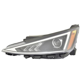 HYUNDAI ELANTRA SEDAN  HEAD LAMP ASSY LEFT (Driver Side) (HALOGEN)(WO/LED DRL)(KOREA) OEM#92101F2540 2019-2020 PL# HY2502239