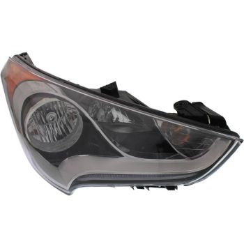 HYUNDAI VELOSTER HEAD LAMP ASSY RIGHT (Passenger Side) (WO/TURBO)(WO/PROJECTOR) OEM#921022V000 2012-2017 PL# HY2503168