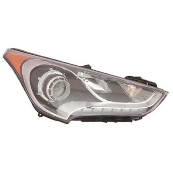 HYUNDAI VELOSTER HEAD LAMP ASSEMBLY RIGHT (Passenger Side) (W/TURBO)(W/ PROJECTOR)**CAPA** OEM#921022V110 2012-2017 PL# HY2503170C