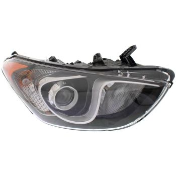 HYUNDAI ELANTRA GT (5DOORS) HEAD LAMP ASSY RIGHT (Passenger Side) OEM#92102A5050 2013-2017 PL# HY2503173