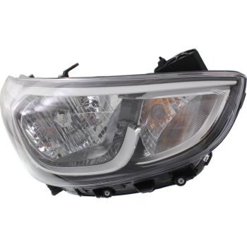 HYUNDAI ACCENT HATCHBACK HEAD LAMP ASSY RIGHT (Passenger Side) (HALOGEN) OEM#921021R710 2015-2017 PL# HY2503192