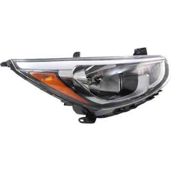 HYUNDAI ACCENT HATCHBACK HEAD LAMP ASSEMBLY RIGHT (Passenger Side) (HALOGEN)**CAPA** OEM#921021R710 2015-2017 PL# HY2503192C