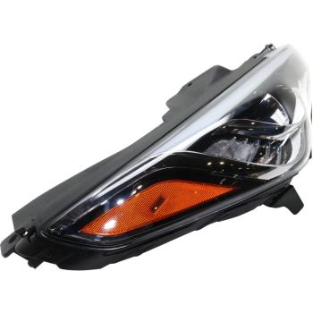 HYUNDAI SONATA HEAD LAMP ASSY RIGHT (Passenger Side) (HALOGEN W/DRL)(SE/ECO) OEM#92102C2050 2015-2017 PL# HY2503201
