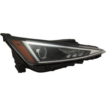 HYUNDAI ELANTRA SEDAN  HEAD LAMP ASSY RIGHT (Passenger Side) (HALOGEN)(WO/LED DRL)(USA)(OEM) OEM#92102F3500 2019-2020 PL# HY2503233