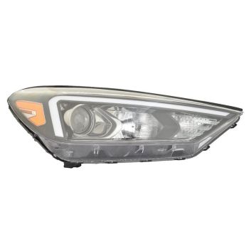 HYUNDAI TUCSON  HEAD LAMP ASSY RIGHT (Passenger Side) (HALOGEN)(WO/LED POSITION LAMP) OEM#92102D3500 2019-2021 PL# HY2503234
