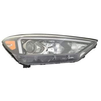 HYUNDAI TUCSON  HEAD LAMP ASSY RIGHT (Passenger Side) (HALOGEN)(W/LED POSITION LAMP) OEM#92102D3650 2019-2021 PL# HY2503235