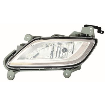 HYUNDAI VELOSTER FOG LAMP ASSY LEFT (Driver Side) (WO/TURBO)**CAPA** OEM#922012V000 2012-2017 PL# HY2592152C