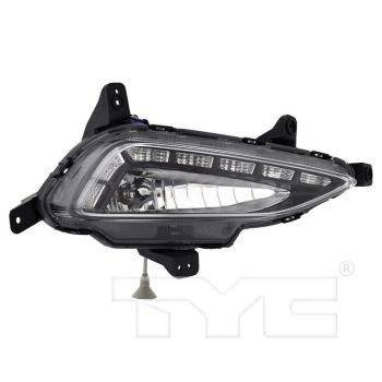 HYUNDAI TUCSON FOG LAMP ASSY RIGHT (Passenger Side) (W/LED DRL) **CAPA** OEM#92202D3100 2016-2018 PL# HY2593168C