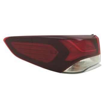 HYUNDAI SONATA  TAIL LAMP ASSY LEFT (Driver Side) (OUTER)(LED) OEM#92401C2600 2018-2019 PL# HY2804154