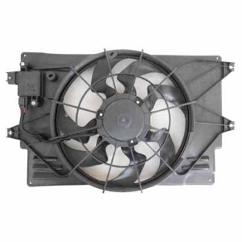 HYUNDAI ELANTRA GT RADIATOR & A/C FAN ASSEMBLY 1.6L TURBO OEM#25380F3300 2018-2020 PL# HY3115158