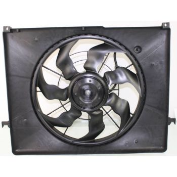 HYUNDAI SONATA RADIATOR & A/C FAN ASSEMBLY (2.4L)(SINGLE FAN) OEM#253803K210 2006-2008 PL# HY3117100