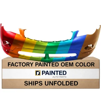 2008-2013 INFINITI EX35 EX37 Front Bumper Premium Lower Texture w Sensor OEM #FBM221BA1H PL# IN1000240