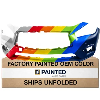 2018-2024 INFINITI Q50 HYBRID Front Bumper with Sensor CAPA OEM# 620226HH1H PL# IN1000285C
