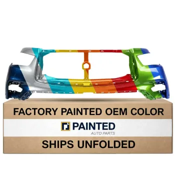 2018-2024 INFINITI QX80 Front Bumper Without Headlight Washer OEM# 620226GW0H PL# IN1014100