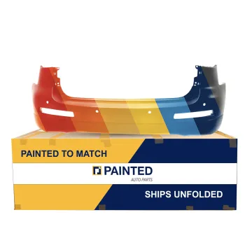 INFINITI EX35/EX37 REAR BUMPER COVER PRIMED JOURNEY (WO/AVM)(4 HOLES) OEM#HEM221BA4H 2008-2012 PL# IN1100130