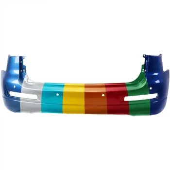 2008-2012 INFINITI EX35 EX37 Rear Bumper Journey WO AVM 4 Holes OEM HEM221BA4H PL# IN1100130