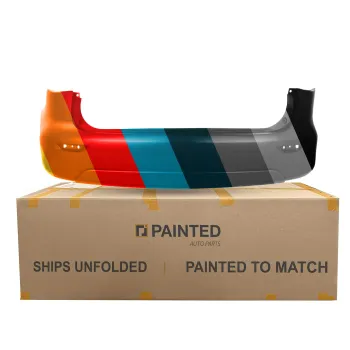 INFINITI JX35 REAR BUMPER COVER PRIMED (WO/SENSOR)(WO/TOW) OEM#850223JB0H 2013 PL# IN1100144