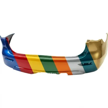 2013 INFINITI JX35 Rear Bumper Without Sensor With Tow OEM# 850223JD0H PL# IN1100145