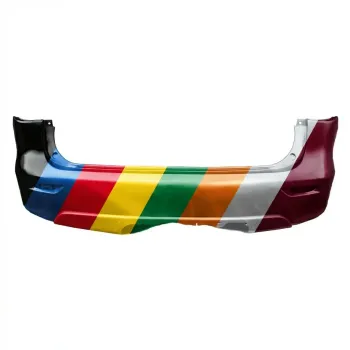 2013 INFINITI JX35 Rear Bumper Without Sensor With Tow CAPA OEM# 850223JD0H PL# IN1100145C