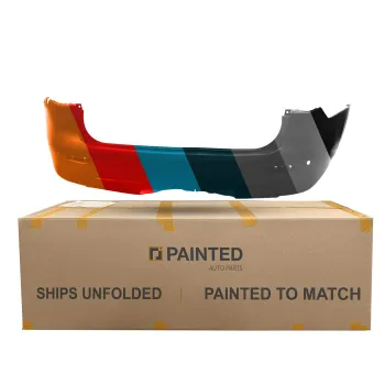 INFINITI JX35 REAR BUMPER COVER PRIMED (W/ 2 SENSOR)(W/ TOW) OEM#850223JC2H 2013 PL# IN1100147