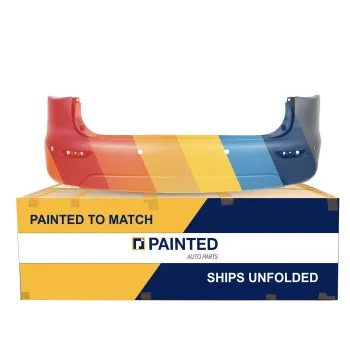 INFINITI JX35 REAR BUMPER COVER PRIMED (W/ 4 SENSOR)(WO/TOW) OEM#850223JA0H 2013 PL# IN1100148