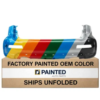 2016-2017 INFINITI QX50 Rear Bumper with Parking Sensor OEM# HEM225UB1H PL# IN1100159