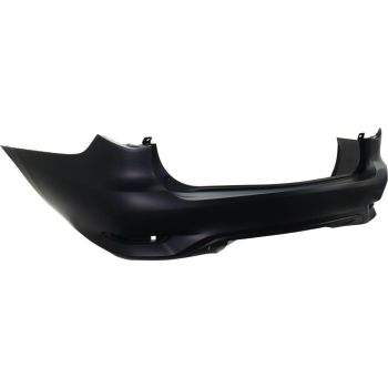 INFINITI QX60 HYBRID  REAR BUMPER COVER PRIMED (WO/SENSOR)(W/TOWING HITCH)**CAPA** OEM#850229NG0H 2016-2017 PL# IN1100166C