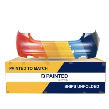 INFINITI Q50 HYBRID REAR BUMPER COVER PRIMED (W/SENSOR) **CAPA** OEM#850226HH1H 2018-2024 PL# IN1100176C