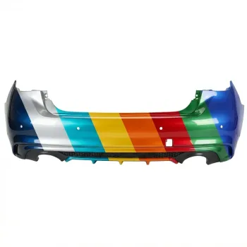 2018-2024 INFINITI Q50 HYBRID Rear Bumper w/Sensor CAPA OEM# 850226HH1H PL# IN1100176C