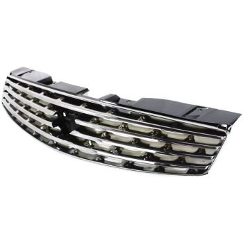 INFINITI G35 COUPE  GRILLE CHROME/BLACK OEM#62070AM800 2003-2007 PL# IN1200107