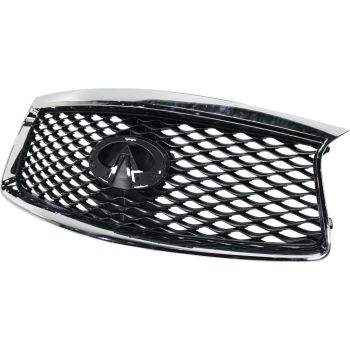 INFINITI QX60 HYBRID  GRILLE CHROME/GRAY (WO/CAMERA) OEM#623109NC0A 2016-2017 PL# IN1200135