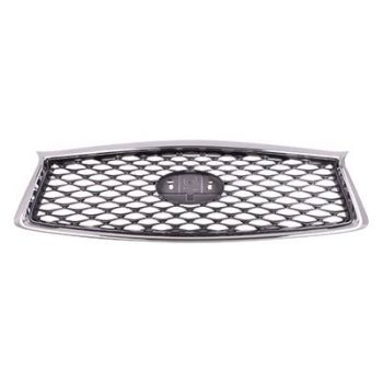 INFINITI Q50 HYBRID  GRILLE CHROME/BLACK (WO/CAMERA) OEM#623106HH0A 2018 PL# IN1200137