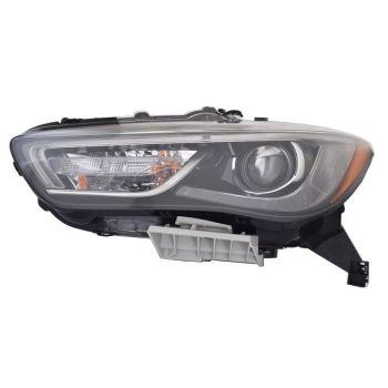 INFINITI QX60 HYBRID  HEAD LAMP ASSY LEFT (Driver Side) OEM#260609NF0D 2017 PL# IN2502175