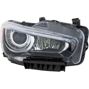 INFINITI Q50 HYBRID  HEAD LAMP ASSY RIGHT (Passenger Side) (WO/ADAPTIVE) OEM#260104HB0B 2014-2017 PL# IN2503157