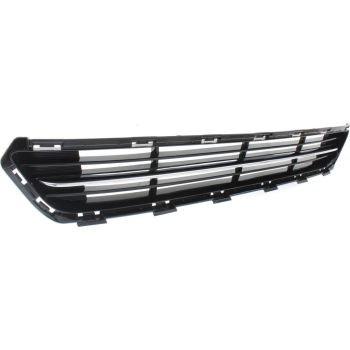 KIA OPTIMA FRONT BUMPER GRILLE BLACK W/CHR MOLDING (SX/SXL) **CAPA** OEM# 865614C700 2014-2015 PL# KI1036120C