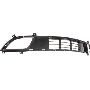 KIA FORTE SEDAN FRONT BUMPER GRILLE BLACK (WO/PRE-COLLISION)**CAPA** OEM# 86522B0010 2017-2018 PL# KI1036134C