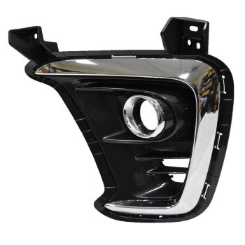 KIA SORENTO  FOG LAMP COVER LEFT (Driver Side) CHROME/BLACK (SX/SX LIMITED)(W/HALOGEN FOG) OEM# 86525C6800 2019-2020 PL# KI1038149