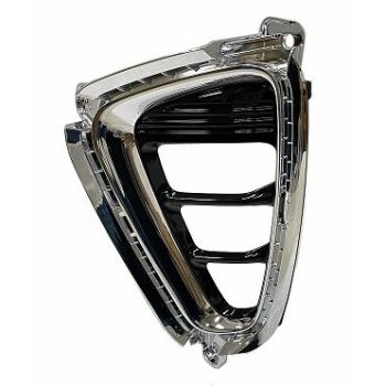 KIA OPTIMA  FOG LAMP COVER LEFT (Driver Side) CHROME/BLACK (W/LED)(SX/SXL) OEM# 86523D5210 2016-2018 PL# KI1038155