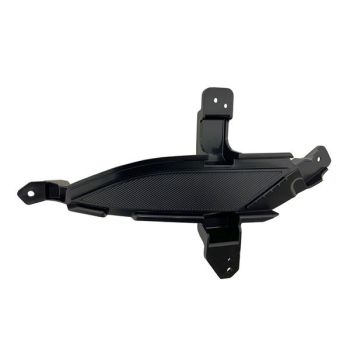 KIA K5 FRONT BUMPER GRILLE END BLANKING COVER LEFT (Driver Side) TXT-BLACK (LX/LXS/EX) OEM# 86563L3000 2021-2024 PL# KI1038165