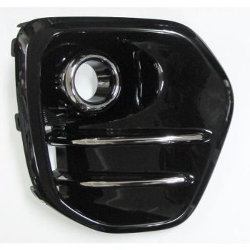 KIA SPORTAGE  FOG LAMP COVER RIGHT (Passenger Side) CHROME/PTD-BLACK (EX) OEM# 86522D9100 2017-2019 PL# KI1039127