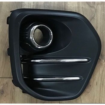 KIA SPORTAGE  FOG LAMP COVER RIGHT (Passenger Side) CHROME/TXT-BLACK (EX) OEM# 86522D9000 2017-2019 PL# KI1039137