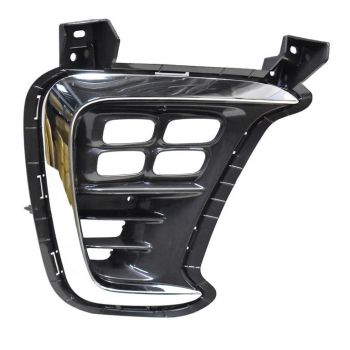 KIA SORENTO  FOG LAMP COVER RIGHT (Passenger Side) CHROME/BLACK (SX/SX LIMITED)(W/LED FOG) OEM# 86526C6810 2019-2020 PL# KI1039150