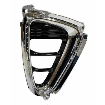 KIA OPTIMA  FOG LAMP COVER RIGHT (Passenger Side) CHROME/BLACK (W/LED)(SX/SXL) OEM# 86524D5210 2016-2018 PL# KI1039155