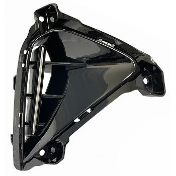 KIA FORTE SEDAN FOG LAMP COVER RIGHT (Passenger Side) PTD-BLACK (GT/GT-LINE) OEM# 86594M7510 2022-2024 PL# KI1039164