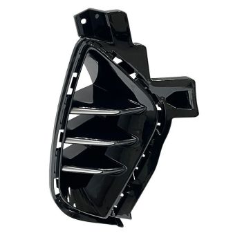 KIA K5 FOG LAMP COVER RIGHT (Passenger Side) GLOSS-BLACK/SILVER (LX/LXS/EX) OEM# 86542L3000 2021-2024 PL# KI1039167