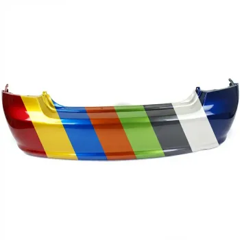 2007-2009 KIA Spectra Sedan Rear Bumper CAPA Certified OEM# 866112F500 PL# KI1100136C