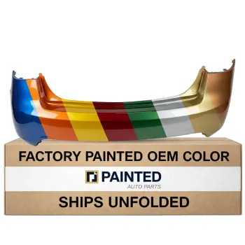 2010-2013 KIA FORTE SEDAN Rear Bumper CAPA OEM 866111M000 PL# KI1100145C