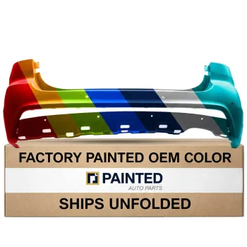 2011-2013 KIA SORENTO Rear Bumper with Sensor CAPA OEM# 866101U200 PL# KI1100178C